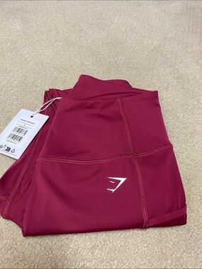 Gymshark High-Rise Leggings in Berry